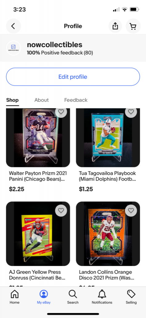 Sell-Sports-Cards-using-Ebay