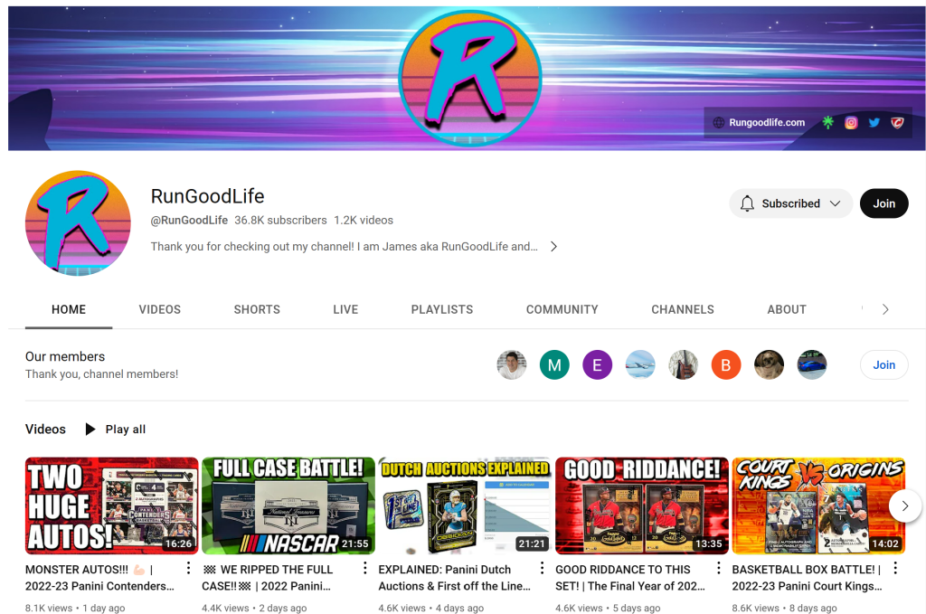 RunGoodLife-YouTube-Channel
